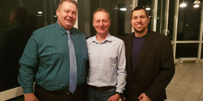 Thomas Kiehne, Mario Rudolf, und Ronny Schneider (v.l.n.r.)